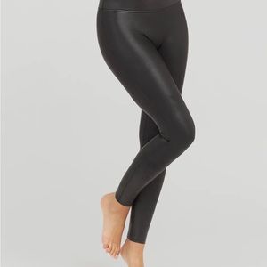 New with tags SPANX faux leather leggings